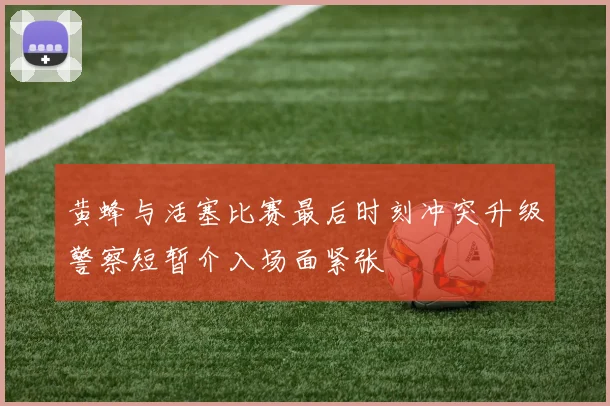 黄蜂与活塞比赛最后时刻冲突升级警察短暂介入场面紧张