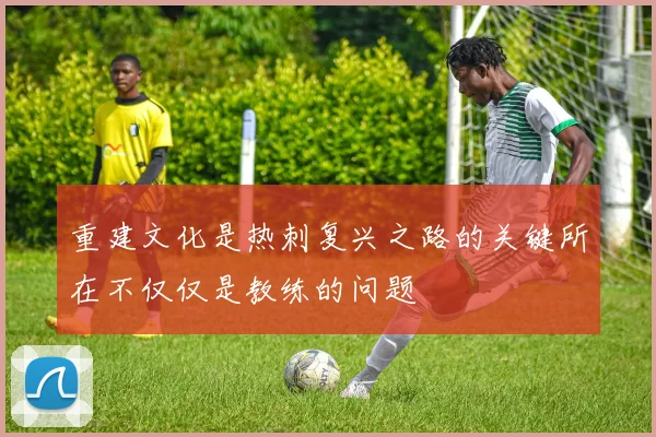 重建文化是热刺复兴之路的关键所在不仅仅是教练的问题